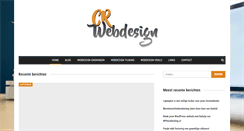 Desktop Screenshot of crwebdesign.nl